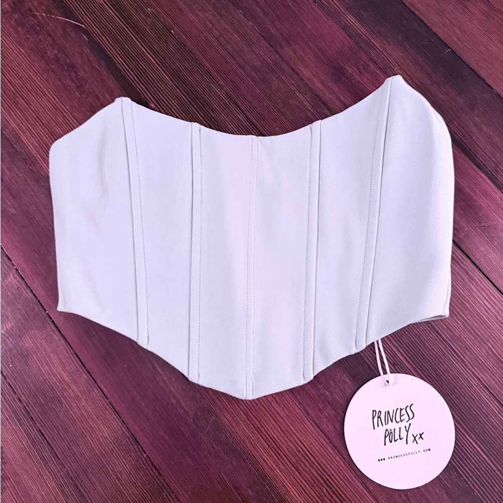 Carlie bustier top